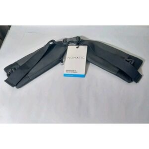 NOMATIC Waist Straps , Black, Pockets for Travel Bag or Backpack Adjustable